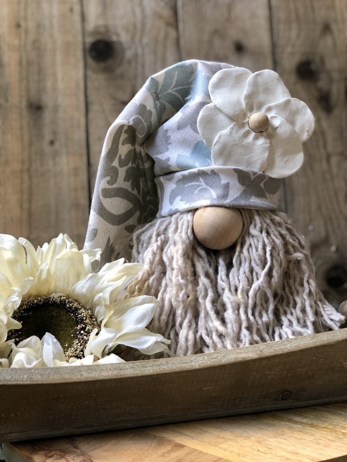 How to make Adorable Dollar Tree Gnome DIY · Just That Perfect Piece