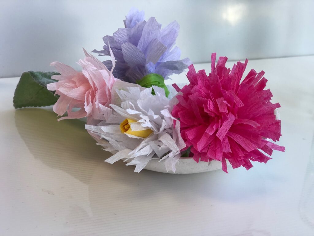 Spring crepe paper flowers diy just that perfect piece