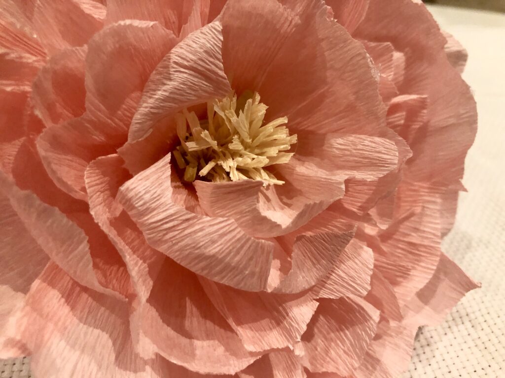 Crepe Paper Peonies · Just That Perfect Piece 6054