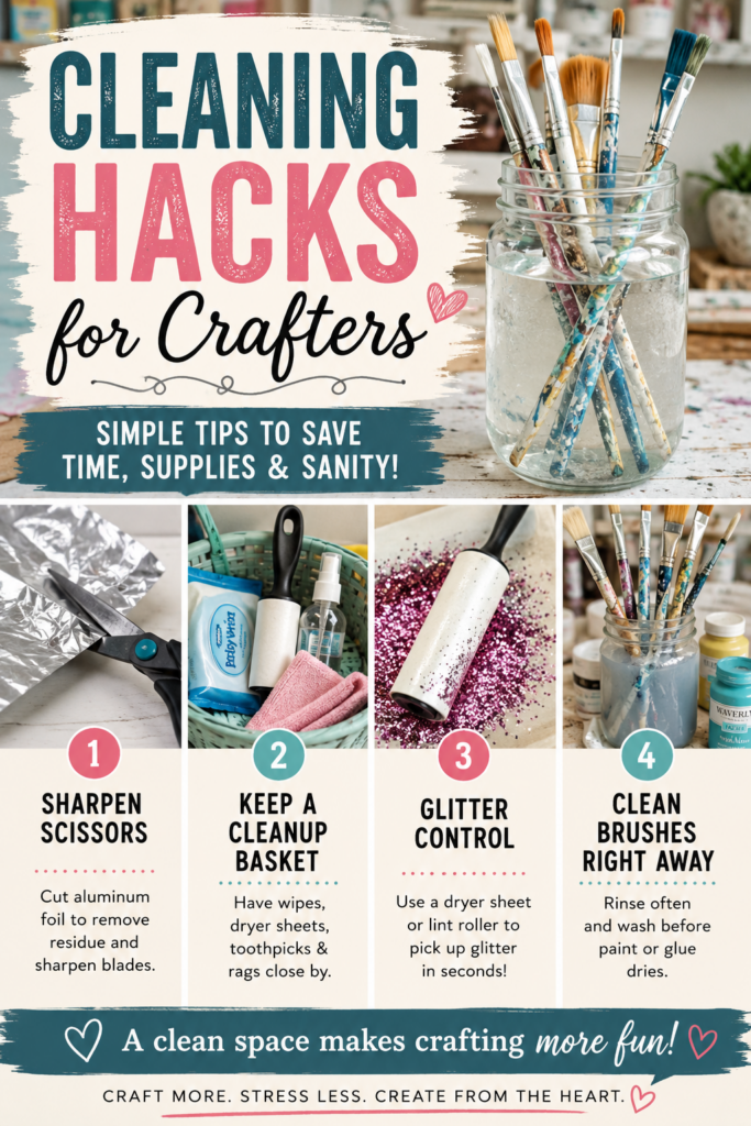 Cleaning Hacks Every Crafter Should Know · Just That Perfect Piece